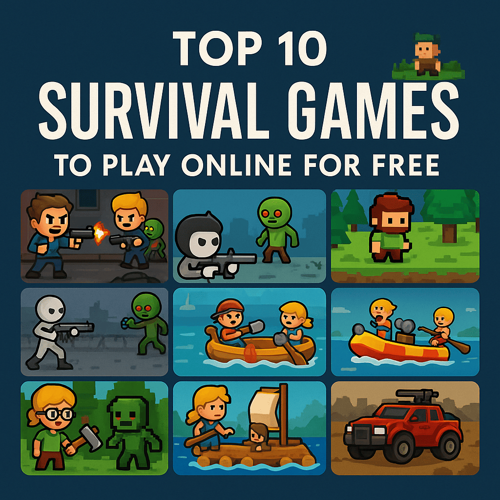 Top 10 Survival Games to Play Online for Free – Test Your Skills!