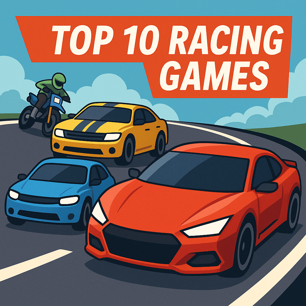Top 10 Racing Games Online to Fuel Your Need for Speed