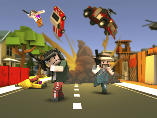 Craft Theft War – Blocky Open World Shooting Game